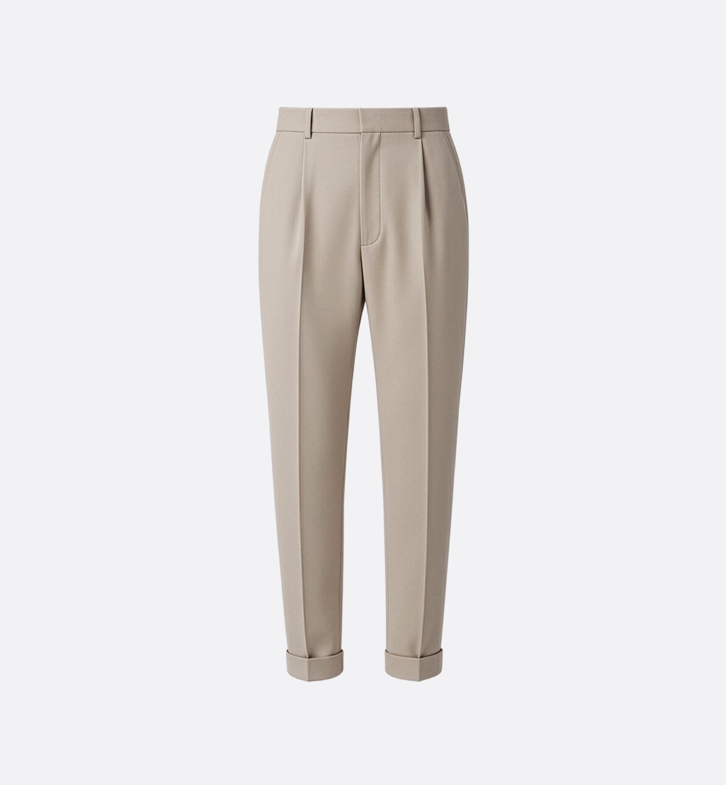 PLEATED TROUSERS
