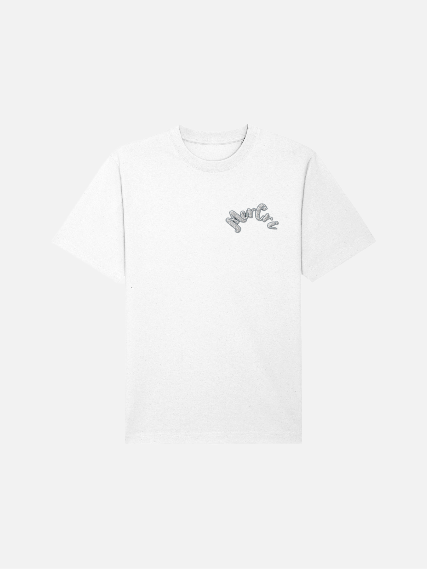 MERCRI MONOGRAM EMBROIDERY T SHIRT | WOMAN