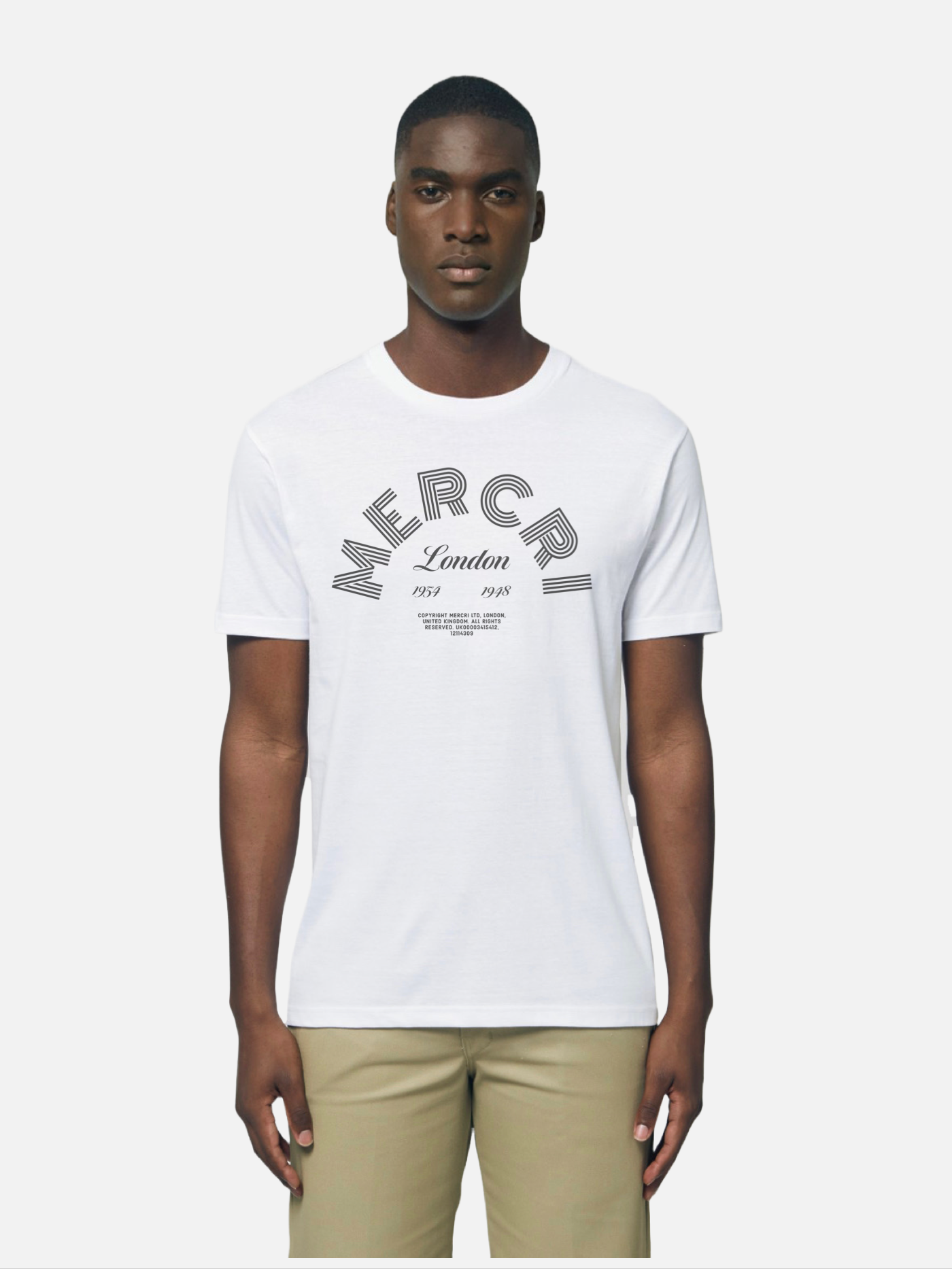 MERCRI FITTED ‘HERITAGE’ MONOGRAM T SHIRT | MAN