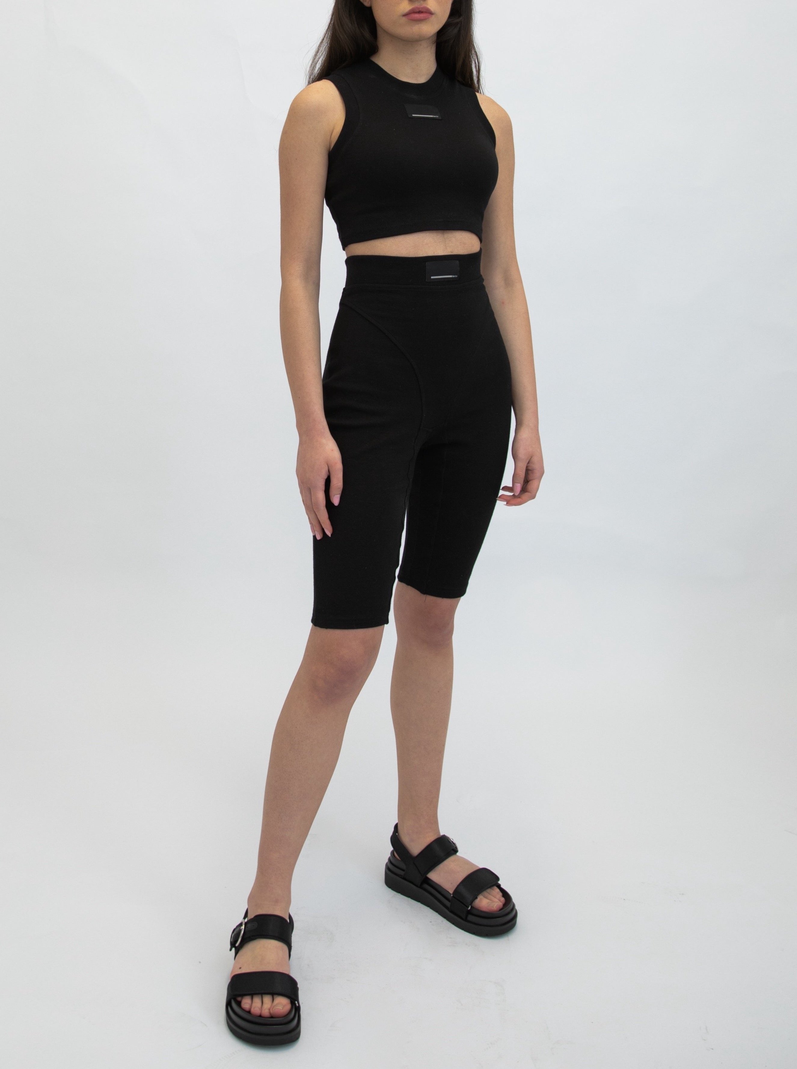 Ribbed Cropped Top - MerCri