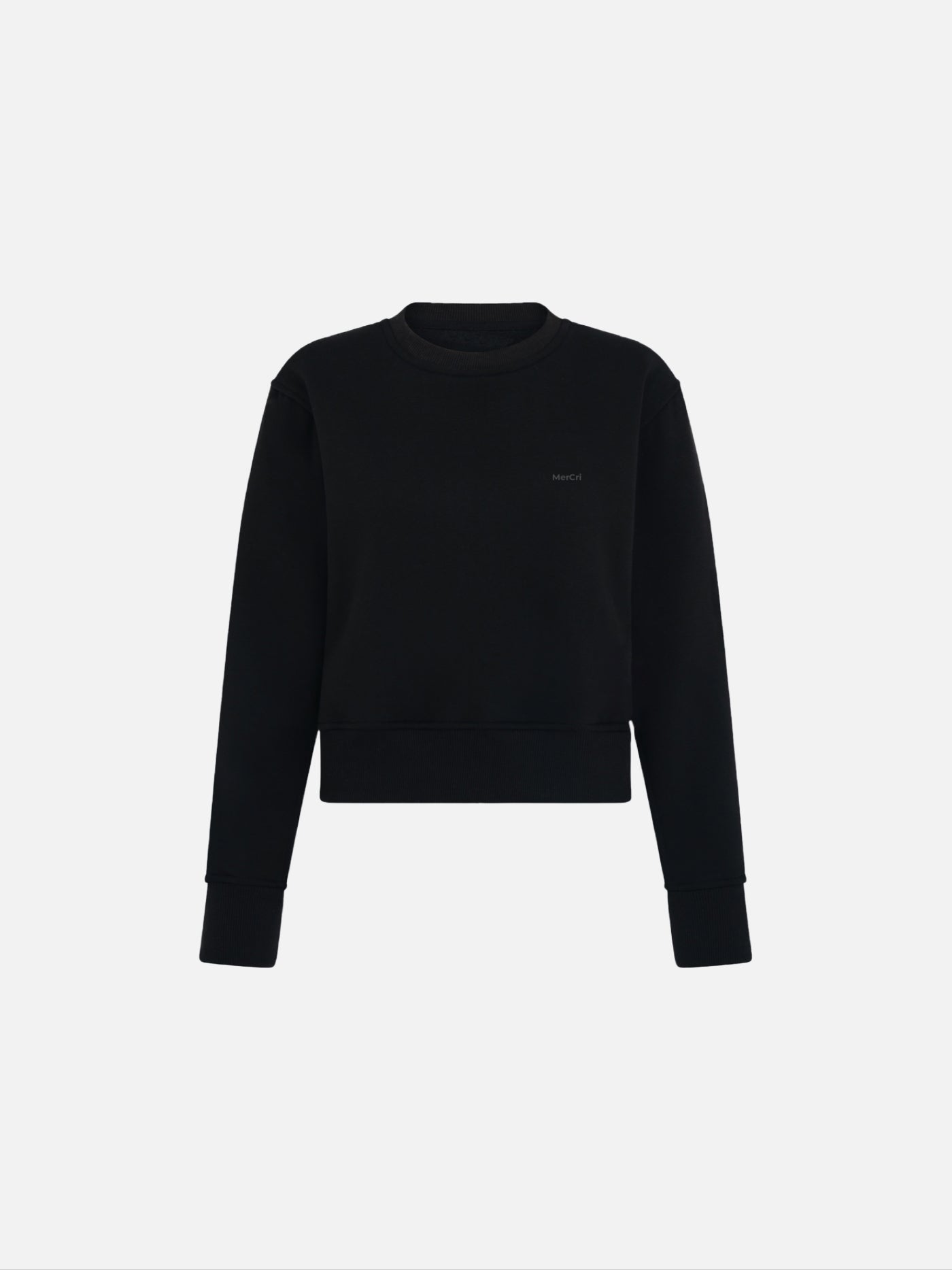 MERCRI CROPPED LOGO JUMPER