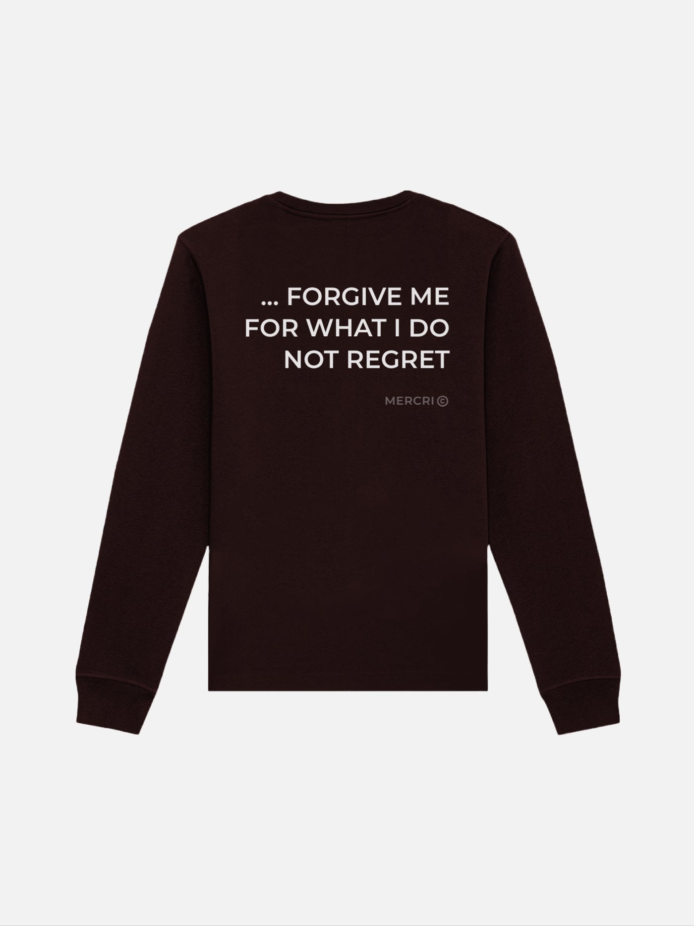 MERCRI ‘EGOMANIAC’ LONG SLEEVE TEE