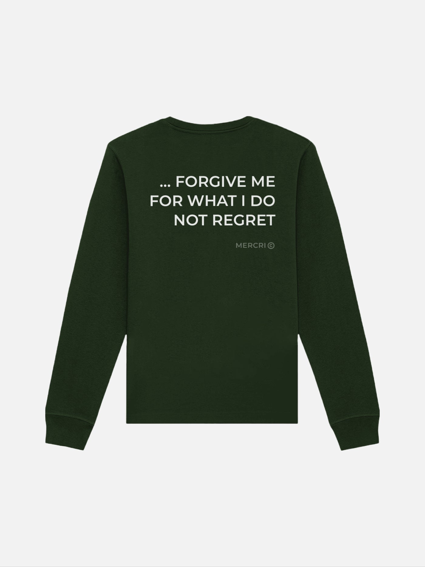 MERCRI ‘EGOMANIAC’ LONG SLEEVE TEE