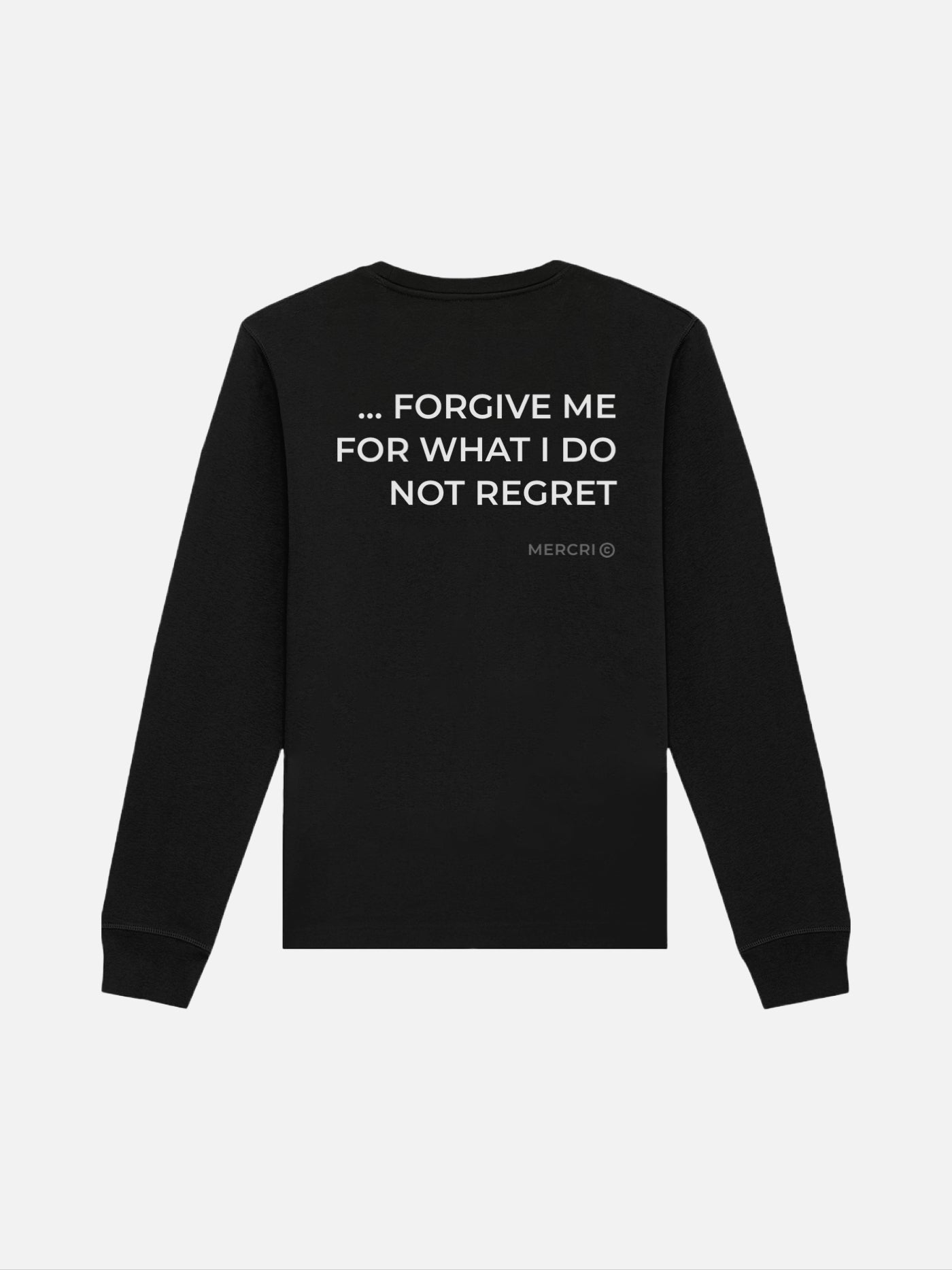 MERCRI ‘EGOMANIAC’ LONG SLEEVE TEE